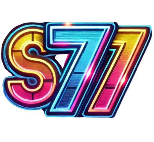 Логотип казино Slotor 777 — современный дизайн с символикой азартных игр